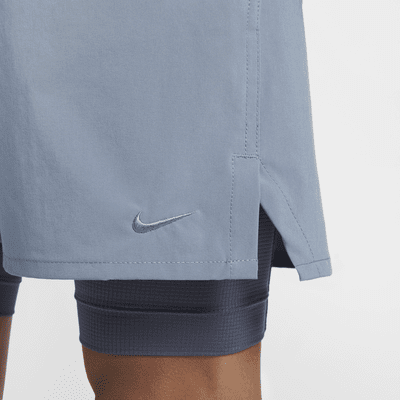 Nike Dri-FIT Unlimited 男款二合一 18 公分多功能短褲