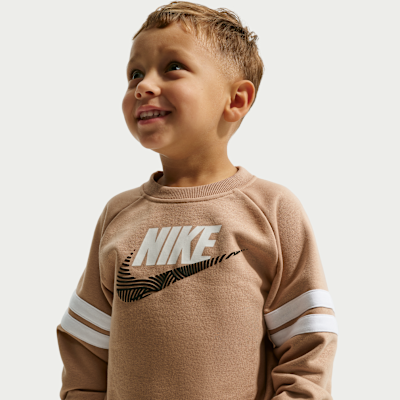 Nike Sportswear In The Zone Toddler French Terry Oversized Crew