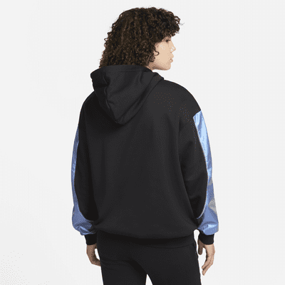 Sudadera con gorro y gráfico de tejido Fleece oversized para mujer Nike Sportswear