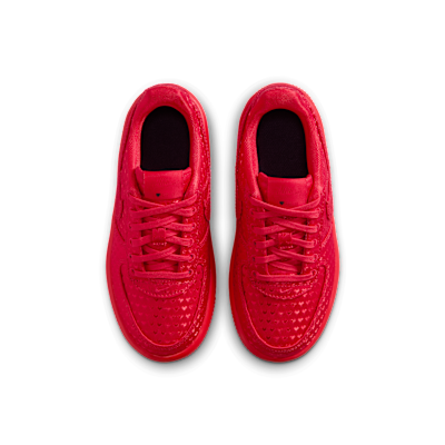 Tenis Nike para niños de preescolar Force 1 Low V Lace