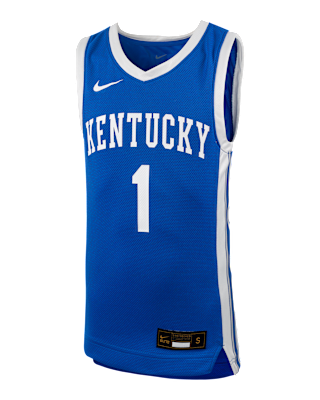 Детские джерси Kentucky Wildcats Big Kids' Nike Basketball Replica Jersey для баскетбола