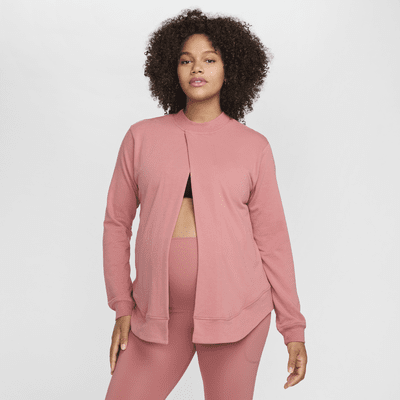 Nike (M) One Women's Reversible French Terry Pullover Top (Maternity)