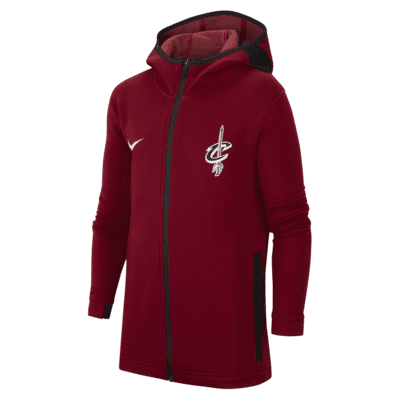 Cleveland Cavaliers Showtime Big Kids' (Boys') Nike NBA Full-Zip Hoodie