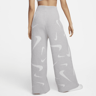 Pantalon taille haute et coupe ample en maille Nike Sportswear Phoenix Cozy Bouclé pour femme