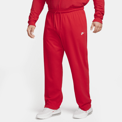 Pants de dobladillo abierto de tejido Knit para hombre Nike Sportswear Club