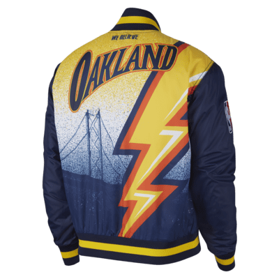 Veste Nike NBA Golden State Warriors City Edition Courtside pour Homme