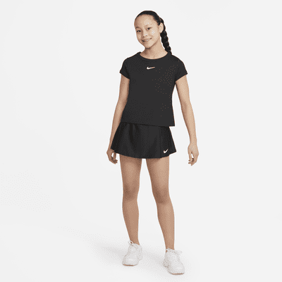 NikeCourt Dri-FIT Victory tennisskjørt til store barn (jente)