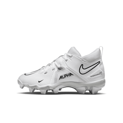 Nike Alpha Menace 3 Shark Little/Big Kids' Football Cleats (Wide)
