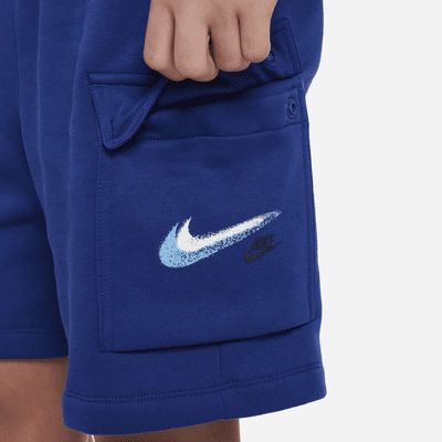 Short en tissu Fleece Nike Sportswear Standard Issue pour ado (garçon)