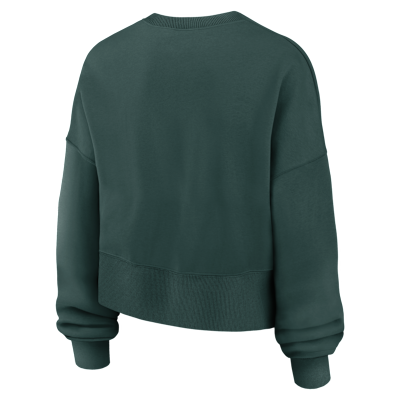 Michigan State Phoenix Arch Women's Nike College Pullover Crew