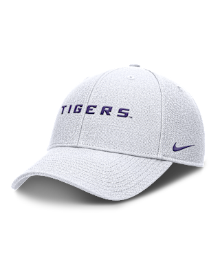 Мужские  LSU On-Field Rise Gameday Nike Dri-FIT College Trucker Adjustable Hat