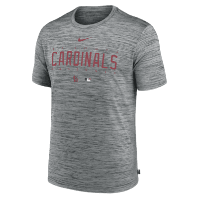 St. Louis Cardinals Nike Dri-Fit T-Shirt Mens Medium Grey