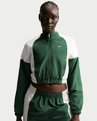 Женская куртка Nike Sportswear Shrunken Track для бега