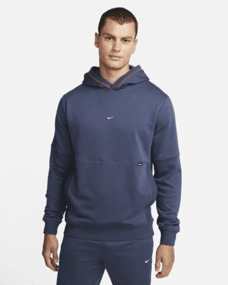 nike fleece hoodie mens black