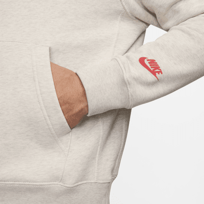 Sudadera con gorro sin cierre con gráfico para hombre Nike Sportswear Club Fleece