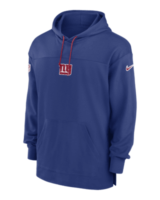 Мужские джерси New York Giants Sideline Jersey Nike Dri-FIT NFL Pullover Hoodie