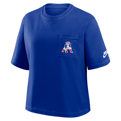 New England Patriots Rewind Pocket Boxy