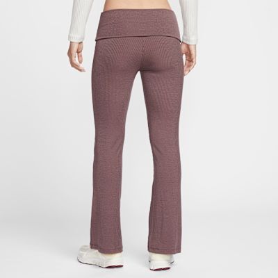 ナイキ スポーツウェア チル ニット ウィメンズ ミッドライズ タイト リブ パンツ