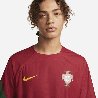 Nike Portugal 2022/23 Match Home Men's Dri-Fit ADV Soccer Jersey Red