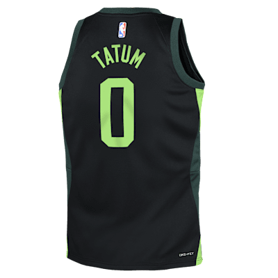 Jersey Nike Dri-FIT de la NBA Swingman para niños talla grande Jayson Tatum Boston Celtics 2024/25 City Edition