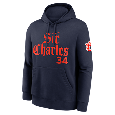 Charles Barkley Auburn Sir Charles Club Men's Nike College Pullover Hoodie from Nike - $90