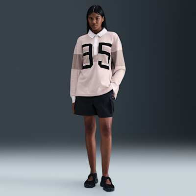 Polo de manga larga con gráfico para mujer Nike Sportswear