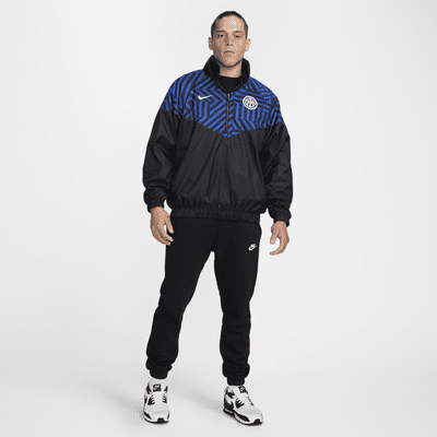 Męska kurtka piłkarska typu anorak Nike Inter Mediolan Windrunner (wersja domowa)