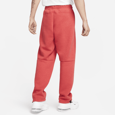 Pants de entrenamiento con dobladillo abierto para hombre Nike Sportswear Tech Fleece