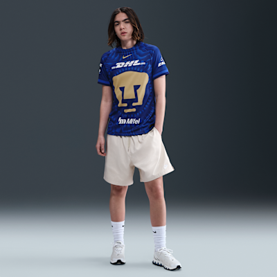 Jersey de fútbol Nike Dri-FIT Replica de los Pumas UNAM visitante 2025/26 Stadium para mujer