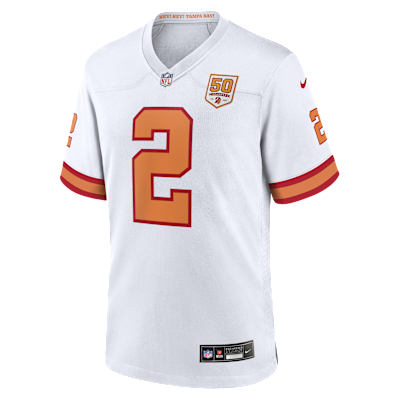 Jersey de juego Nike de la NFL para hombre de Emeka Egbuka de los Tampa Bay Buccaneers de la 50.ª temporada