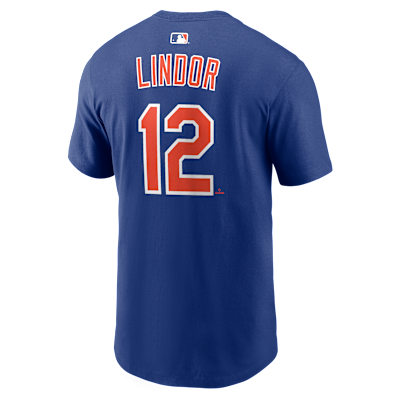Francisco Lindor New York Mets Men's Nike MLB T-Shirt