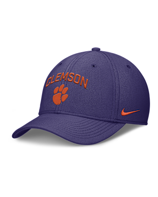 Мужские  Clemson On-Field Rise Swoosh Nike Dri-FIT College Hat