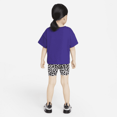 Nike Sportswear Baby (12-24M) T-Shirt and Shorts Set.