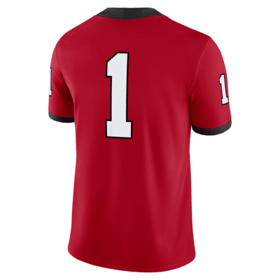 Jersey universitario Nike Dri-FIT Game para hombre Georgia Bulldogs