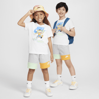 Conjunto de shorts para niños talla pequeña Nike KSA