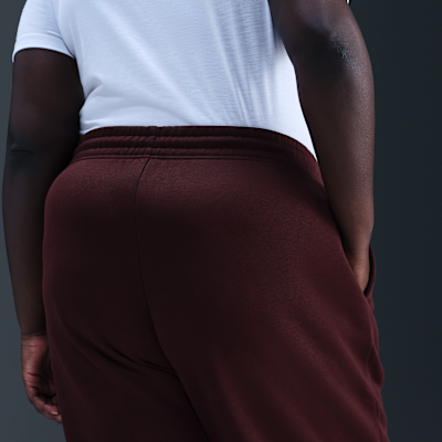 Nike Sportswear Phoenix Fleece Women's High-Waisted Oversized Tracksuit Bottoms (Plus Size)