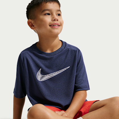 Nike Multi Older Kids' (Boys') Dri-FIT Short-Sleeve Training Top