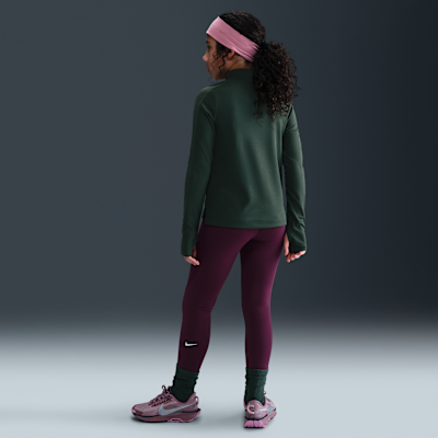 Nike One Dri-FIT legging met hoge taille voor meisjes