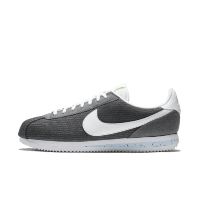 nike cortez black and gray