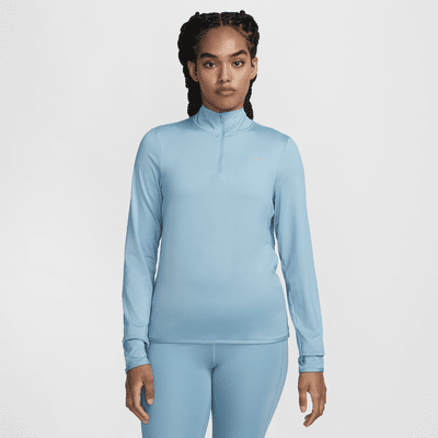 Nike Swift Part superior de running amb cremallera d'un quart i protecció UV - Dona