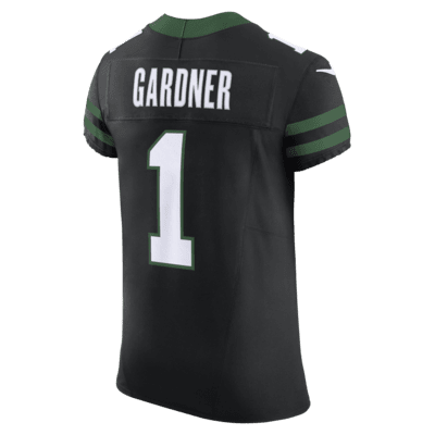 Jersey de fútbol americano Nike Dri-FIT de la NFL Elite para hombre Sauce Gardner New York Jets