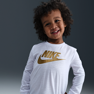 ナイキ スポーツウェア ベビー ロングスリーブ Tシャツ ベスト アンド パンツ セット