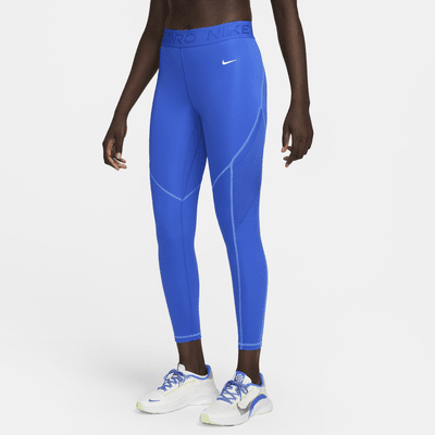 Leggings de tiro medio de 7/8 con bolsillos para mujer Nike Pro