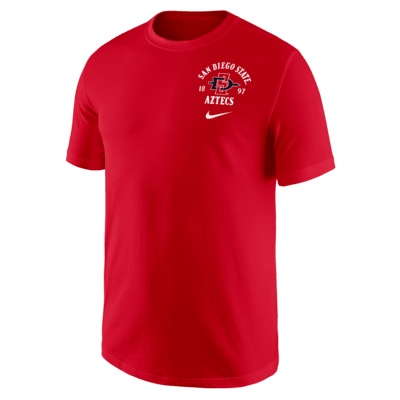 San Diego State Men's Nike College Max90 T-Shirt. Nike.com