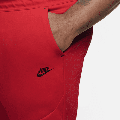 nike red tracksuit tech fleece