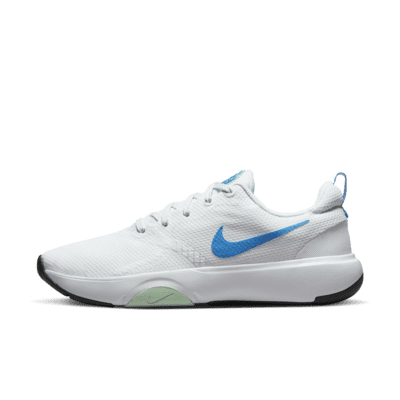 all white nike training shoes