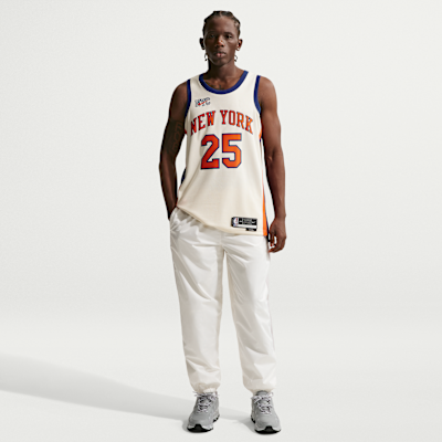 Mikal Bridges New York Knicks City Edition Men's Nike NBA Swingman Jersey