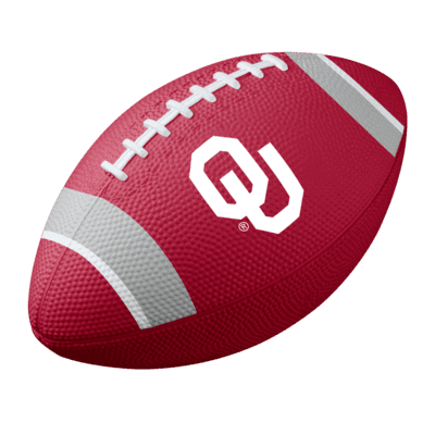 Oklahoma Nike College Mini Football