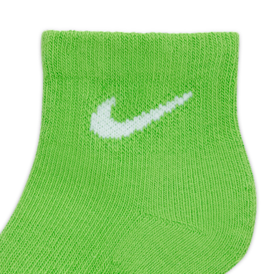 Nike Dri-FIT Performance Basics Little Kids' Quarter Socks (6 Pairs)