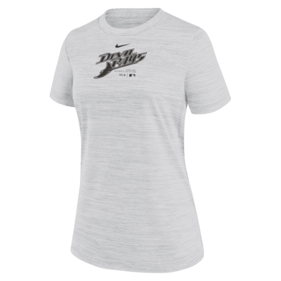 Tampa Bay Rays Authentic Collection Practice Velocity Women's Nike Dri-FIT MLB T-Shirt